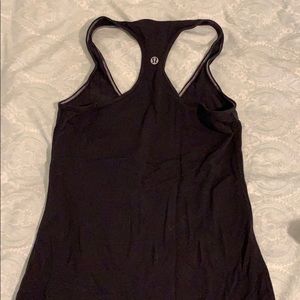 Lululemon size 6 black tank top